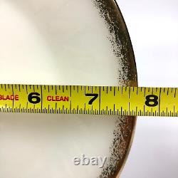 VTG FIRE KING White Milk Glass Swirl Gold Trim 24 PCS 4 Settings SEE DETAILS