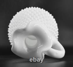 VTG Fenton Milk Glass Hobnail #3761 Decanter and Stopper 12 White
