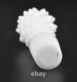 VTG Fenton Milk Glass Hobnail #3761 Decanter and Stopper 12 White