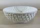 Vtg Tiffany Weave Coupe Cereal 6 Bowl Milk Glass Ireland Charity Ds75