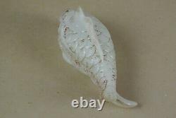 Vallerysthal Milk Glass Fish White Lidded Glass Box