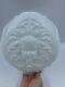 Victorian Gwtw Milk Glass Angel Cherub Face Ball Shade Banquet Oil Lamp Globe