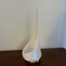 Viking Milk Glass Taper Glow MCM Glass