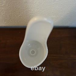 Viking Milk Glass Taper Glow MCM Glass