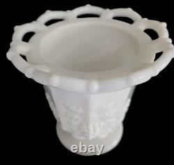 Vintage 10 Pc Milk Glass Assortment MCM Cottagecore Wedding Decor