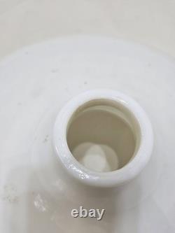 Vintage 15-in White milk Glass Lamp Shade