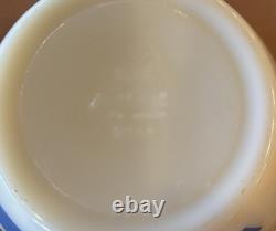 Vintage 1940s Fire King Tulip Custard Glass Mixing Nesting Bowl Set