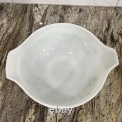 Vintage 3 Pyrex Spring Blossom Green Crazy Daisy Cinderella Mixing Bowls
