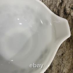 Vintage 3 Pyrex Spring Blossom Green Crazy Daisy Cinderella Mixing Bowls