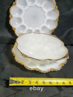 Vintage 30 WHITE MILK GLASS MIXED LOT