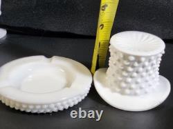 Vintage 30 WHITE MILK GLASS MIXED LOT