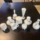 Vintage 9 Piece Various Milk Glass Lot