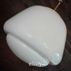 Vintage Acorn Opaline Opal Milk Glass Kitchen Pendant Lights