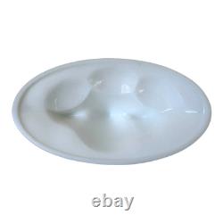 Vintage American Hen Milk Glass Covered Dish or Trinket Box