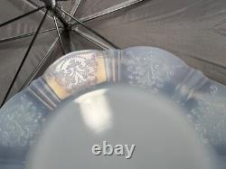 Vintage American Sweetheart Monax White Milk Glass Set of 19 Salad Plates