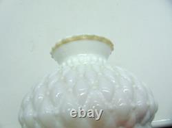 Vintage Brass Desk Lamp with White Milk Glass Shade MCM Library Student Lamp Vintage Brass Desk Lamp with White Milk Glass Shade MCM Library Student Lamp