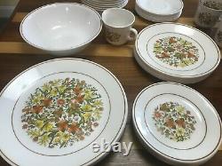 Vintage Corelle Indian Summer 50 Piece Set Service for 8