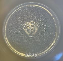 Vintage Federal Glass Moonglow Iridescent 43 Pc Dinnerware Set Milk Glass MCM