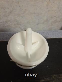 Vintage Fenton Milk Glass Wise Owl Decision Maker