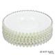Vintage Fenton Silver Crest 12 Milk Glass Ruffled Edge Plate Platter Set Of 6