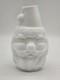 Vintage Fenton White Milk Glass Santa Claus Fairy Lamp Christmas Decor