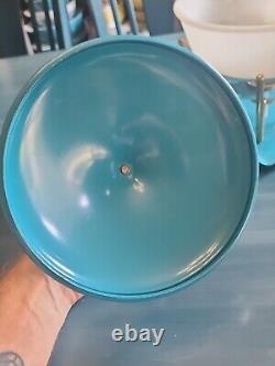 Vintage Fire King Atomic Promotional Dish(2qt)And Warmer With Candle And Tray