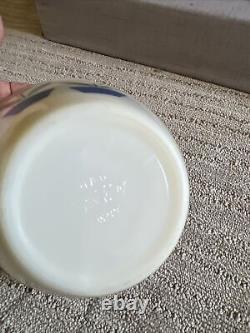 Vintage Fire King Milk Glass Tulip Mixing Bowls Set of 3