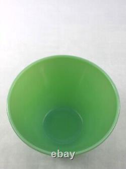 Vintage Fire King Oven Ware Jadeite Milk Glass Splash Proof Nesting Bowl Set