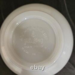 Vintage Fire King Oven Ware white glass bowls, heavy milk glass Set Lot Of 12