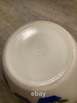 Vintage Fire King Set Of 3 Tulip Milk Glass Nesting Mixing Bowls