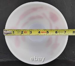 Vintage Fire King Spag's Kitchen Aids Milk Glass 7.5 Splash Proof Mixing Bowl