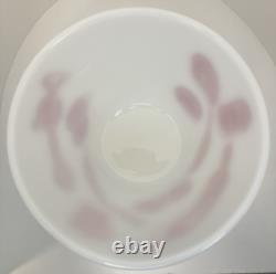 Vintage Fire King Spag's Splash Proof Milk Glass 7.5 Mixing Bowl MCM 1950's