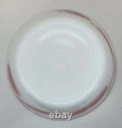 Vintage Fire King Spag's Splash Proof Milk Glass 7.5 Mixing Bowl MCM 1950's
