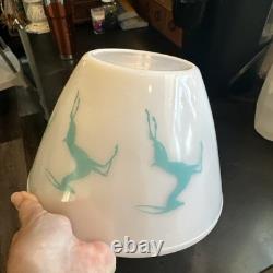 Vintage Fire King Ware Gazelle Milk Glass Mixing/Serving Bowl 9.5