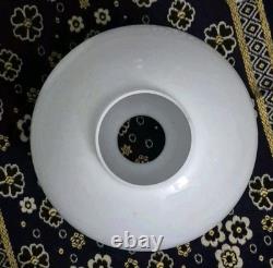 Vintage GWTW White Milk Glass Globe Ball Parlor Banquet Lamp Shade