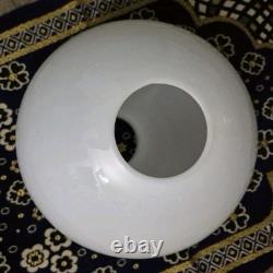 Vintage GWTW White Milk Glass Globe Ball Parlor Banquet Lamp Shade