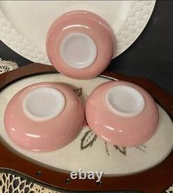 Vintage Hazel Atlas It's A Dilly Milk Glass Platonite Moderntone Salad Set