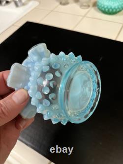 Vintage Hobnail Milk Glass 11-Piece Lot Fenton & Unmarked Estate Find