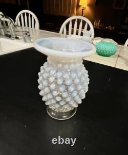 Vintage Hobnail Milk Glass 11-Piece Lot Fenton & Unmarked Estate Find