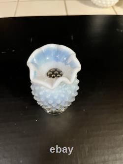 Vintage Hobnail Milk Glass 11-Piece Lot Fenton & Unmarked Estate Find