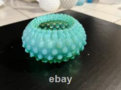 Vintage Hobnail Milk Glass 11-Piece Lot Fenton & Unmarked Estate Find