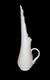 Vintage Large Fenton Milk Glass Hobnail Swung Vase Pitcher 18 Tall