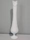 Vintage Mcm Fenton White Milk Glass Hobnail Swung Vase Stretch 20 Tall