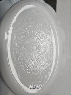 Vintage MacBeth-Evans American Sweetheart Monax White Milk Glass Set