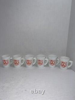 Vintage McKee Hazel Atlas Tom And Jerry Punch Bowl Eggnog Set With 10 Cups Mugs