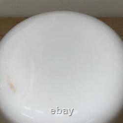 Vintage McKee White Milk Glass COFFEE Canister 5 High