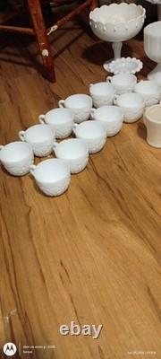 Vintage Milk Glass Assorted Lot