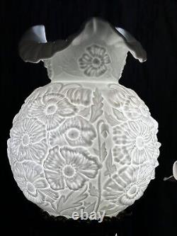 Vintage Milk Glass Lamp