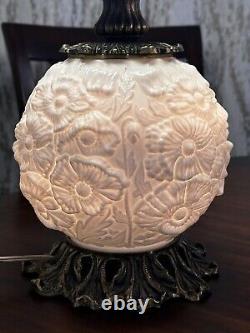 Vintage Milk Glass Lamp