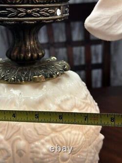 Vintage Milk Glass Lamp